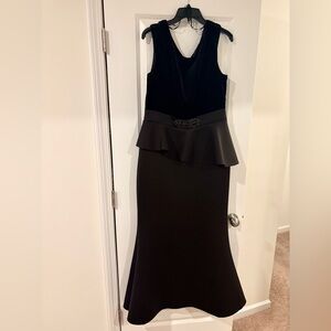 Eliza J Elegant Black Gown